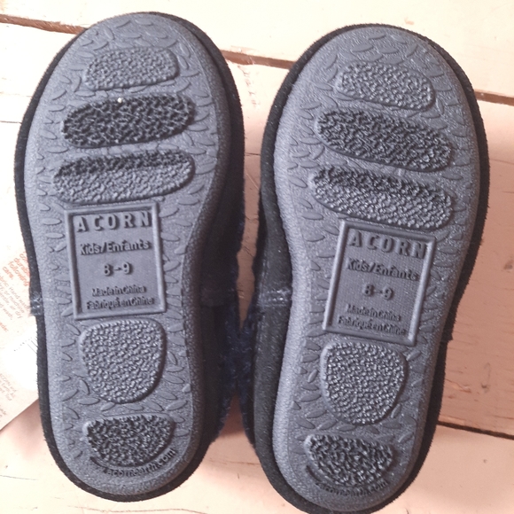 Kids Acorn Slippers 8-9 - Picture 4 of 5